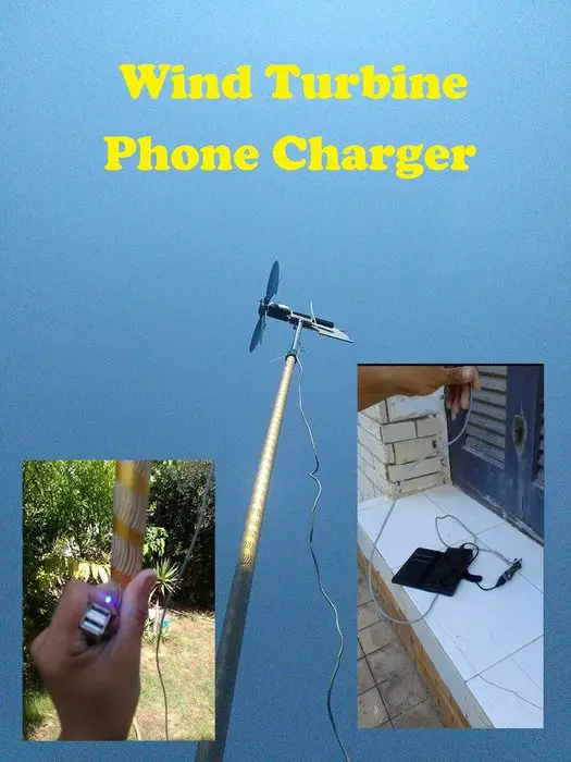 Charge Your Phone with Wind!