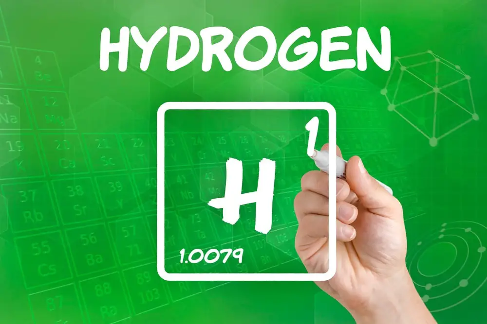 Symbol for the chemical element hydrogen