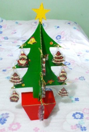 Cardboard Christmas Tree