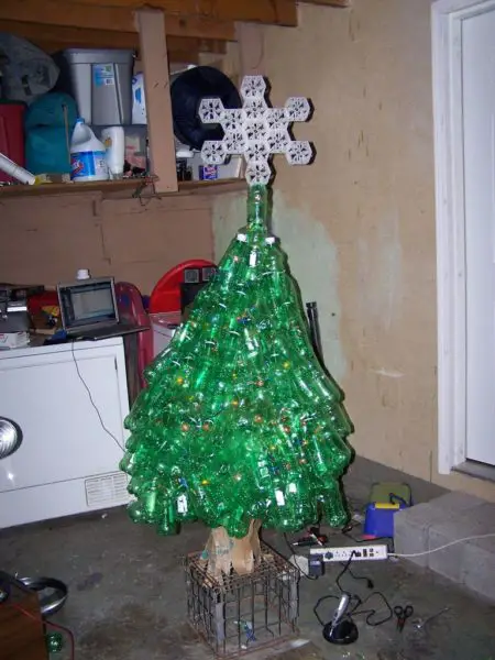 Plastic Bottle Christmas Tree