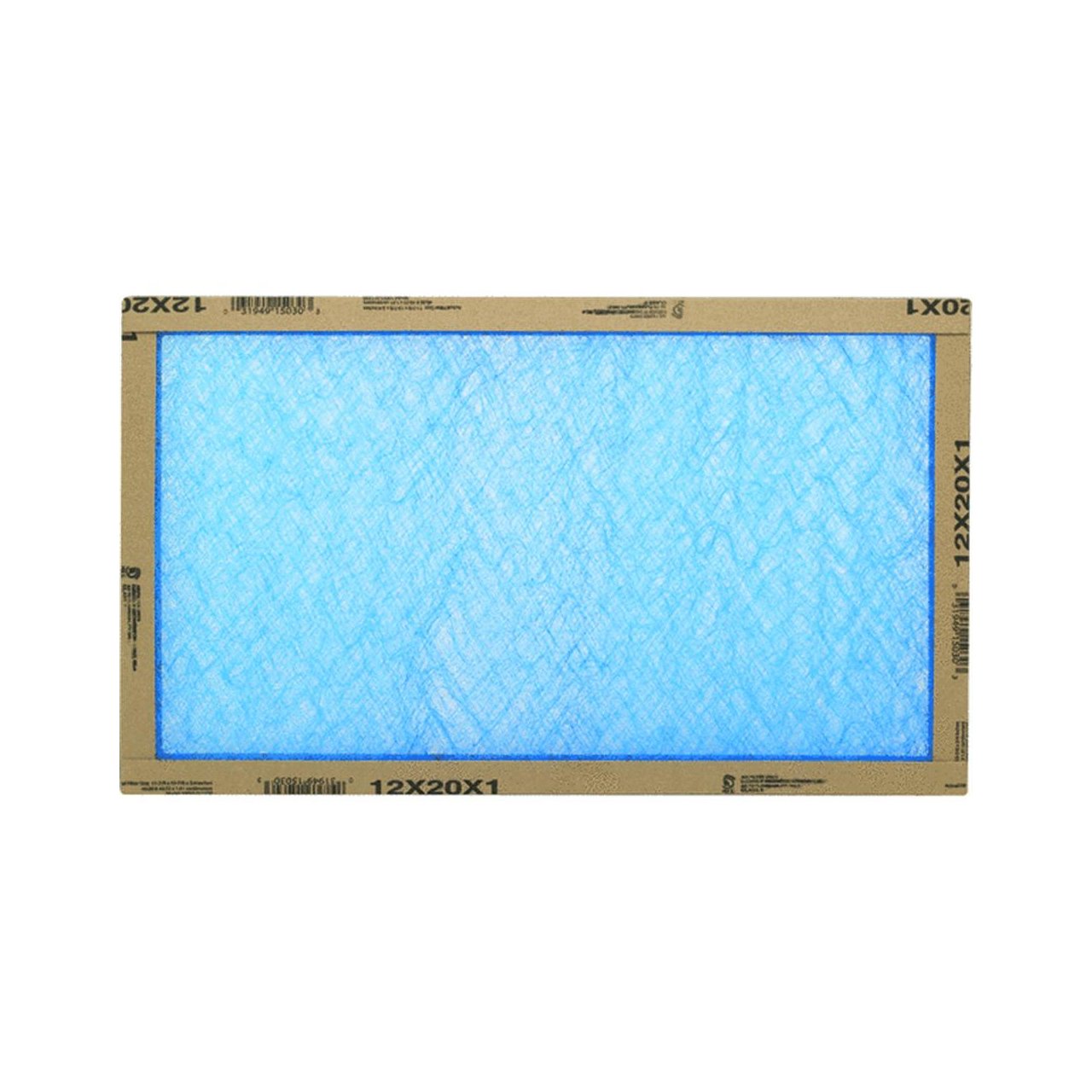 Flanders/Precisionaire 12x20x1 Fiberglass Furnace Filters in white background