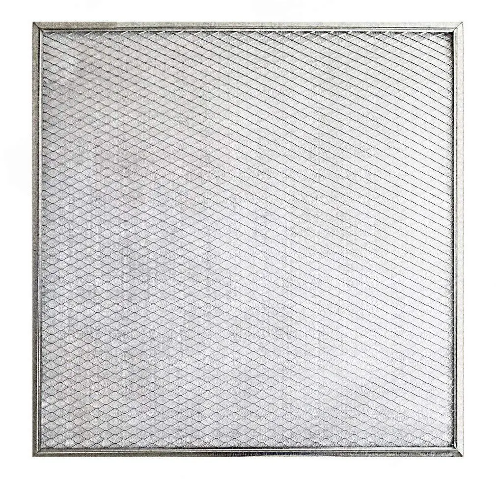 Electrostatic Washable Permanent A/C Furnace Air Filter in white background